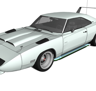 超精细汽车模型 克尔维特 Daytona